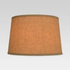 Textured Trim Lamp Shade Cream - Threshold