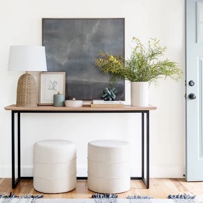 Laurelhurst Indoor/Outdoor Plaid Rug Black/White - Threshold™ Designed With Studio McGee 4 Laurelhurst Indoor/Outdoor Plaid Rug Black/White - Threshold™ Designed With Studio McGee - Image 4