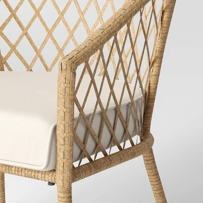 Exmore 2pk Barrel Patio Dining Chairs - Threshold™ 3 Exmore 2pk Barrel Patio Dining Chairs - Threshold™ - Image 3