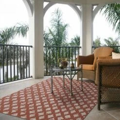 7' X 10' Diamond Outdoor Rug Orange - Threshold™ -Threshold Home Decoration GUEST 8f7f4245 35e6 47d8 9a39 fd5213c1c9b3 1