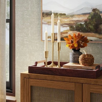 Decorative Wood Tray - Threshold™ 1 Decorative Wood Tray - Threshold™