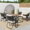 Mackworth Rope Patio Loveseat - Black - Threshold™