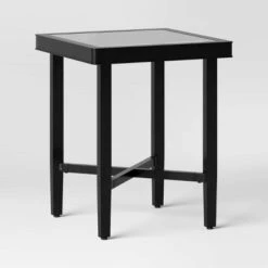 Searsburg 3pc Aluminum Patio Chat Set - Black - Threshold™ -Threshold Home Decoration GUEST 96ac6d59 b6be 4747 a027 5e6e38fd85e6