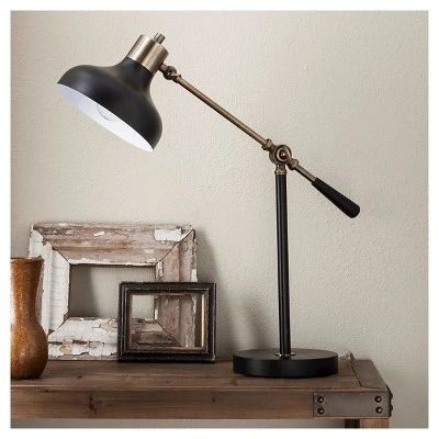 Crosby Schoolhouse Desk Lamp Black - Threshold 1 Crosby Schoolhouse Desk Lamp Black - Threshold