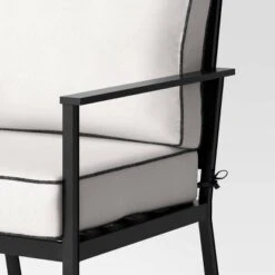 Searsburg 3pc Aluminum Patio Chat Set - Black - Threshold™ -Threshold Home Decoration GUEST 99d1aff4 7185 4cd7 bc85 acf7c17a6b6d