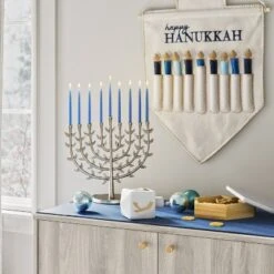 Tree Of Life Menorah Silver - Threshold™