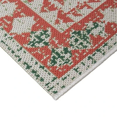 Triangle Border Outdoor Rug - Threshold™ 1 Triangle Border Outdoor Rug - Threshold™