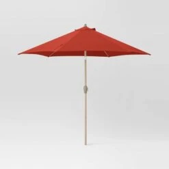 9'x9' Market Patio Umbrella - Light Wood Pole - Threshold™ -Threshold Home Decoration GUEST 9db5dec2 e939 4b4f 952d 58f53d61f0ef