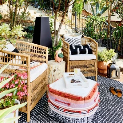 Mulberry 3pc Patio Chat Set - Natural - Threshold™ 10 Mulberry 3pc Patio Chat Set - Natural - Threshold™ - Image 10