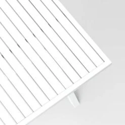 Seabury Steel 6 Person Rectangle Patio Dining Table, Outdoor Furniture - White - Threshold™ -Threshold Home Decoration GUEST a3c71041 0c9b 4c32 a6e7 1742910ca65d