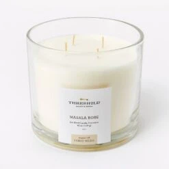 Clear Glass Masala Rose Candle White - Threshold™ Designed With Studio McGee 11 Clear Glass Masala Rose Candle White - Threshold™ Designed With Studio McGee -Threshold Home Decoration GUEST a428fcef ae40 495d b3e2 43ba30c44f06