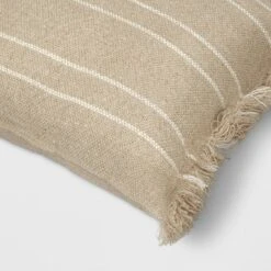Textured Linen Striped Throw Pillow Neutral - Threshold™ 8 Textured Linen Striped Throw Pillow Neutral - Threshold™ -Threshold Home Decoration GUEST a82a2b2d 43ce 4efa 82dd d8171cafb597