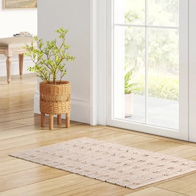 Woven Striped Flatweave Rug Black/Cream - Threshold™ 1 Woven Striped Flatweave Rug Black/Cream - Threshold™