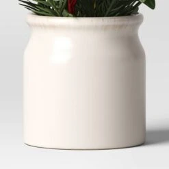 Artificial Plant Small Mixed Greenery And Poinsettia Arrangement - Threshold™ 5 Artificial Plant Small Mixed Greenery And Poinsettia Arrangement - Threshold™ -Threshold Home Decoration GUEST a9053a0b a30d 4a80 8590 df35b1f76a81
