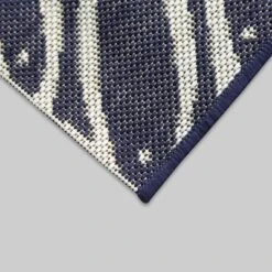 Minnows Outdoor Rug Navy - Threshold