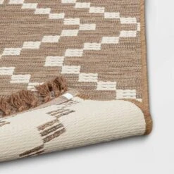 Check Diamonds Outdoor Rug Tan - Threshold™ 8 Check Diamonds Outdoor Rug Tan - Threshold™ -Threshold Home Decoration GUEST ac22a0ad a4e9 4c4c b89d 14ae4c1012fb