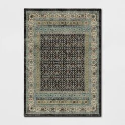 Distressed Geometric Tufted Area Rug Green - Threshold™ -Threshold Home Decoration GUEST ac2e2a72 b0f8 400b a4d8 135964324c89