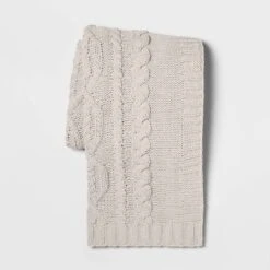 Cable Knit Chenille Throw Blanket - Threshold 9 Cable Knit Chenille Throw Blanket - Threshold -Threshold Home Decoration GUEST aca2865a dcc5 4732 8e26 c7e2a1b173ac