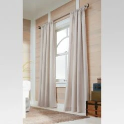 1pc Light Filtering Farrah Window Curtain Panel - Threshold™ -Threshold Home Decoration GUEST add15b0c 3e0d 4841 bdd7 02374870c40b