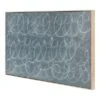 47" X 24" Squiggles Framed Printed Canvas Blue - Threshold™