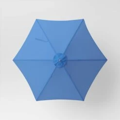 9'x9' Market Patio Umbrella - Light Wood Pole - Threshold™ -Threshold Home Decoration GUEST b15f45bf 5723 462b b18e bf9dc87dff6c