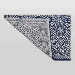 Tapestry Outdoor Rug Blue - Threshold 9 Tapestry Outdoor Rug Blue - Threshold -Threshold Home Decoration GUEST b38a70ef 5bbf 4391 8074 5394347a904a