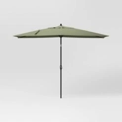 10'x6' Rectangular Market Patio Umbrella - Black Pole - Threshold™ -Threshold Home Decoration GUEST b45ccdfe 1dde 434c a118 14d97653a266