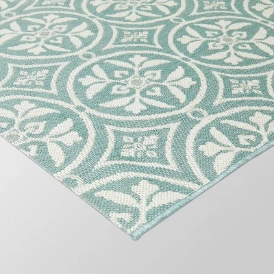 Circle Medallions Outdoor Rug - Threshold™ 1 Circle Medallions Outdoor Rug - Threshold™