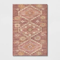 Southbury Washable Printed Diamond Persian Style Rug Rust - Threshold™ 9 Southbury Washable Printed Diamond Persian Style Rug Rust - Threshold™ -Threshold Home Decoration GUEST b5d6df13 0c44 4a2b b43b 41b2a9d69bf7
