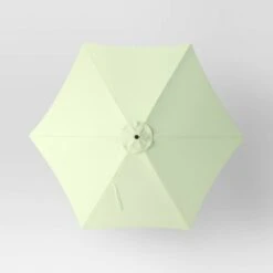 9'x9' Market Patio Umbrella - Black Pole - Threshold™ -Threshold Home Decoration GUEST b7035ea4 4f30 4c09 8914 3f270f6e1b1b