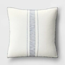 Oversized Placed Striped Square Throw Pillow - Threshold™ -Threshold Home Decoration GUEST b73cc5c6 e43c 4fa5 841d f3be68dfc4ae