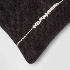 Embroidered Thin Line Lumbar Throw Pillow - Threshold™ -Threshold Home Decoration GUEST b7e12c01 237d 4006 83c6 49ec7e93bc61