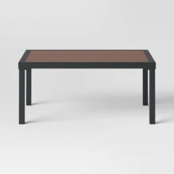 Bryant 2pc Faux Wood Patio Loveseat & Coffee Table - Gray/Natural - Threshold™ 15 Bryant 2pc Faux Wood Patio Loveseat & Coffee Table - Gray/Natural - Threshold™ -Threshold Home Decoration GUEST ba083347 617b 4dd4 8a16 a648e7fd009c