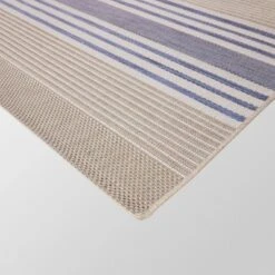 Sand Stripe Outdoor Rug Blue - Threshold™ -Threshold Home Decoration GUEST be5a23a4 e4eb 4a24 99a5 fd53a8d6e784