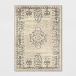 Hancock Distressed Center Motif Rug Beige - Threshold™ 9 Hancock Distressed Center Motif Rug Beige - Threshold™ -Threshold Home Decoration GUEST be876dc4 ac47 4320 bfe0 7a03c9caedf2