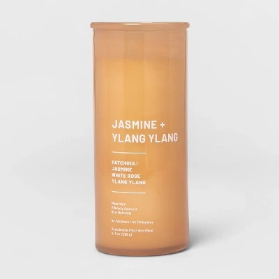 Glass Jar Jasmine And Ylang Candle Orange - Threshold™ 2 Glass Jar Jasmine And Ylang Candle Orange - Threshold™ - Image 2