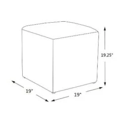 Lynwood Square Upholstered Cube - Threshold™ Designed With Studio McGee -Threshold Home Decoration GUEST c2f42775 98a7 4d45 abf0 4fc9948bbcdf