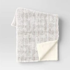 Tipped Snow Leopard Faux Fur Reversible Throw Blanket - Threshold™ 10 Tipped Snow Leopard Faux Fur Reversible Throw Blanket - Threshold™ -Threshold Home Decoration GUEST c303768f cfca 4ae0 bbca c059d0efc6f0