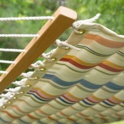 13' Pillowtop Outdoor Fabric Hammock With Spreader Bar Terracotta Pink - Threshold™ -Threshold Home Decoration GUEST c4063e24 05a0 4999 891a 855cd3d9b6e7