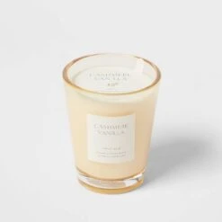 Colored Vase Glass With Dustcover Cashmere Vanilla Candle Ivory - Threshold™ 12 Colored Vase Glass With Dustcover Cashmere Vanilla Candle Ivory - Threshold™ -Threshold Home Decoration GUEST c47ba071 9721 4e0e 991a 84f23ef33eec