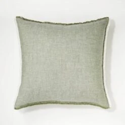 Oversized Reversible Linen Square Throw Pillow With Frayed Edges - Threshold™ Designed With Studio McGee 13 Oversized Reversible Linen Square Throw Pillow With Frayed Edges - Threshold™ Designed With Studio McGee -Threshold Home Decoration GUEST c59c1768 fd6d 4d82 b66e 9c30a01bb949
