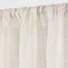 1pc 54"x84" Sheer Linen Window Curtain Panel Natural Linen - Threshold™