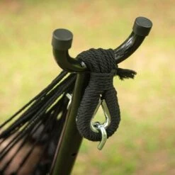 10" Fringe Outdoor Fabric Hammock Black - Threshold™ -Threshold Home Decoration GUEST c8a01de8 7dc6 47de 9dfa a9fc03c6a3c7