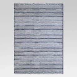 Pattern Stripe Outdoor Rug Blue - Threshold -Threshold Home Decoration GUEST c8e7d2d6 fb5a 48f9 bf7c 4b4cf4881b0c