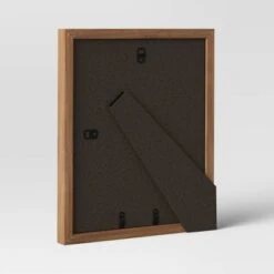 10.95" X 8.94" Matted To 4" X 4" Mid Tone Wood Single Image Frame Brown - Threshold™ -Threshold Home Decoration GUEST c9b580a1 eef5 4574 9ced 920eaa8d042f