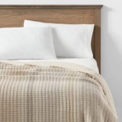 60"x80" Woven Striped Bed Throw - Threshold™