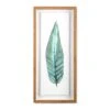 (Set Of 3) 28"x12" Framed Leaves Decorative Wall Art White - Threshold™