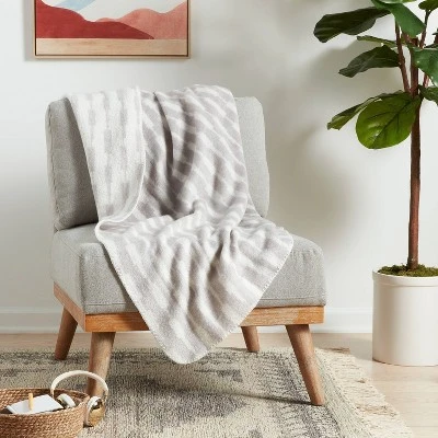 Woven Linework Throw Blanket - Threshold™ 1 Woven Linework Throw Blanket - Threshold™