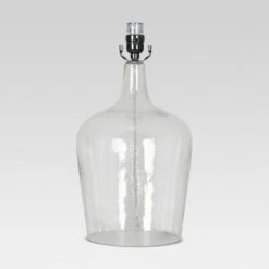 Artisan Glass Jug Large Lamp Base Clear - Threshold™