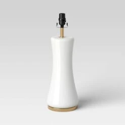 Large Opal Glass Lamp Base Off-White - Threshold™ -Threshold Home Decoration GUEST d66decea ad42 478b 8844 88171ba87e2a